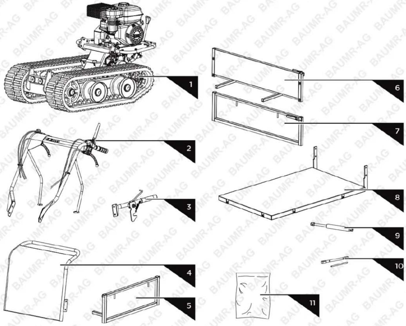 Baumr-AG BPR960 - Contents Supplied - 1
