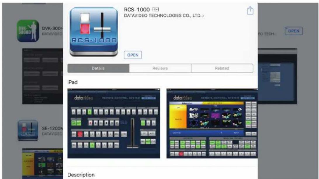RCS-1000 4- DATAVIDEO TECHNOLOGIES CO., LTD.> DVK-300H DATAVIDEO RCS-1000 OPEN Details Reviews Related iPad data video REMOTE CONTROL SYSTEM data video REMOTE CONTROL SYSTEM Description