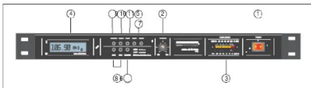 105.90 dB ④ ①①①⑤ ⑦ ② ③ ⑧B
