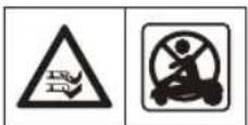 FLYMO EasiLife Go 250 - Symbols on the product - 4
