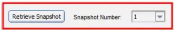 Retrieve Snapshot Snapshot Number: 1