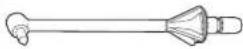 PANASONIC EW1613 - ▶ Orthodontic nozzle - 4