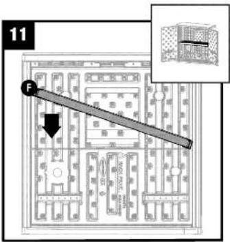 11 F