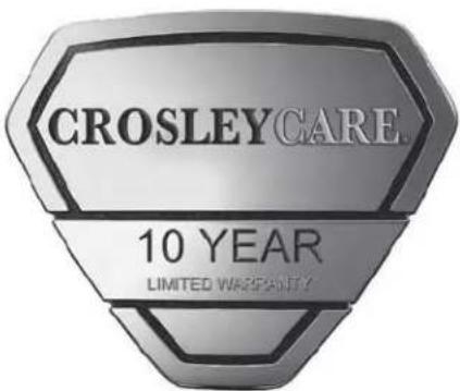 CROSLEY CARE 10 YEAR LIMITED WARPAINTY