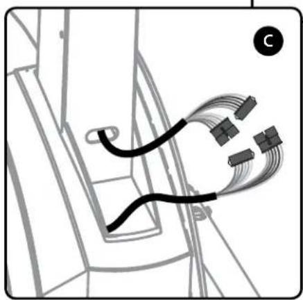 LifeSpan E2i+ - Step 4: Attaching Console Mast (continued) - 2