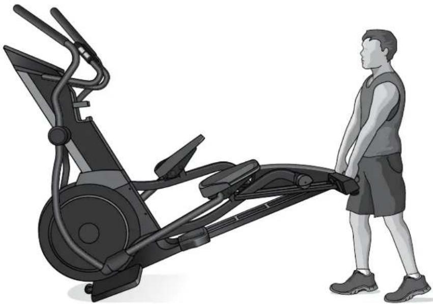 LifeSpan E2i+ - Moving the Elliptical - 1