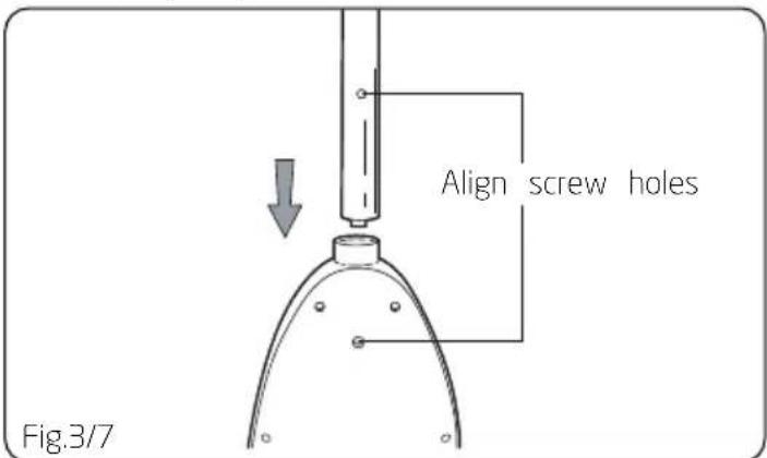 Align screw holes Fig.3/7
