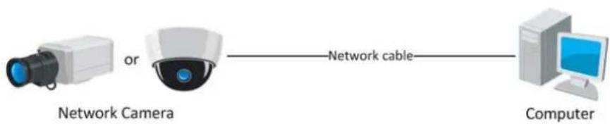 or Network Camera Network cable Computer