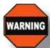 Wells F1725 - WARNING: ELECTRIC SHOCK HAZARD - 1