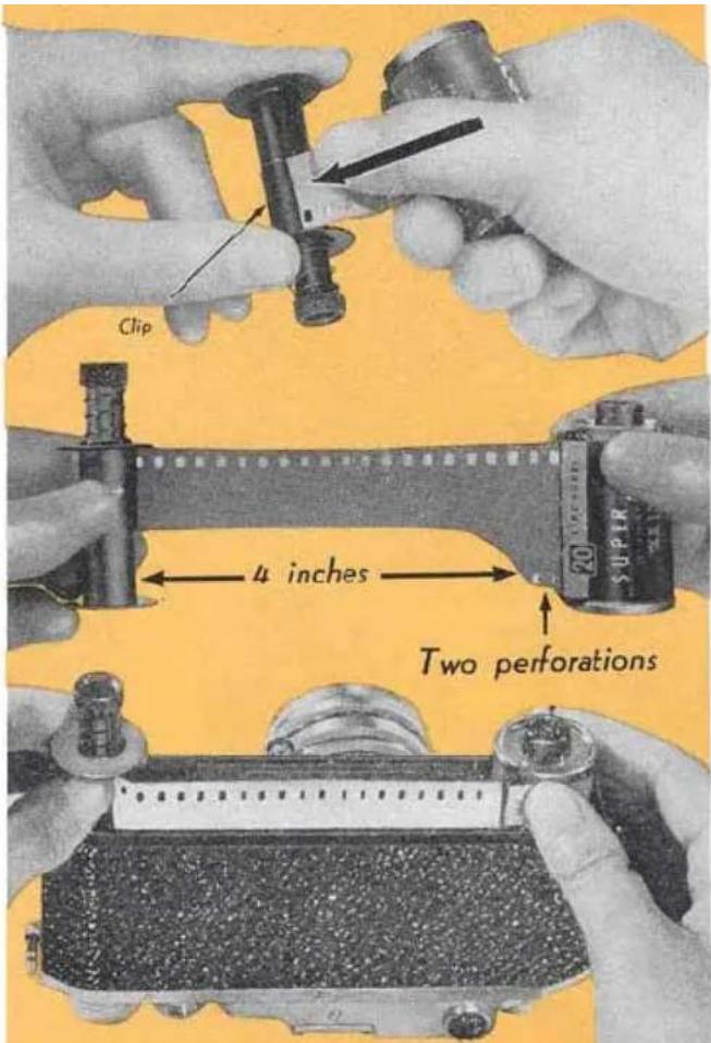 Clip 4 inches Two perforations