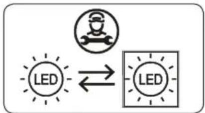 Cylinda KF2385XLFRFHE - Byte av LED-belysning - 2