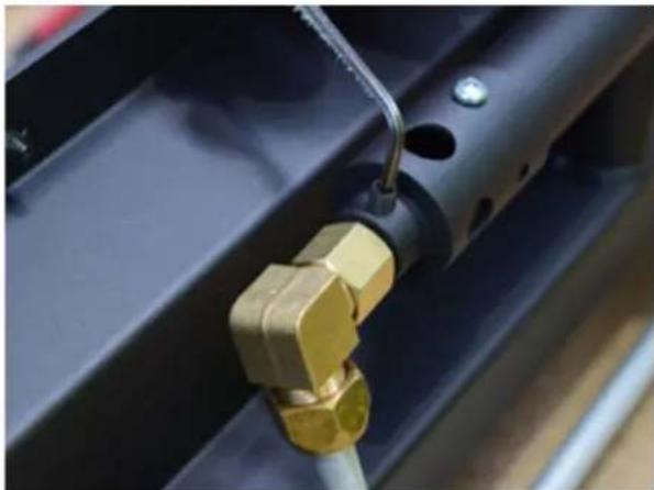 Real Flame Nuvo NVS1200 - Turn burner over gently. AVOIDING DAMAGING THE INSULATION - 8