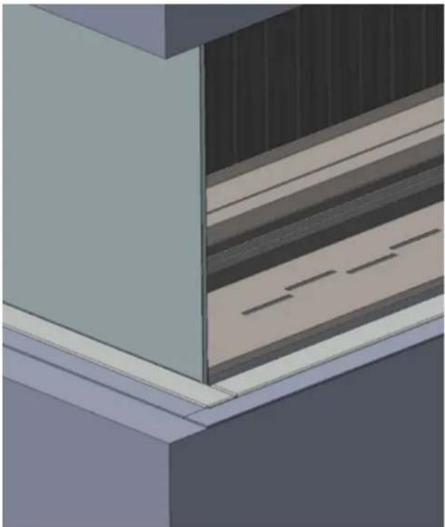 Real Flame Nuvo NVS1200 - EDGE FLANGE - 1