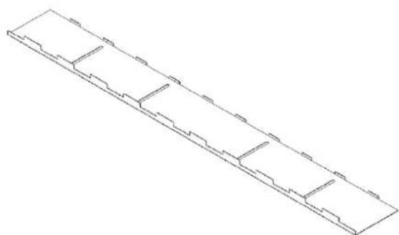 Blaze B820 - Mantelpiece Shield - 2