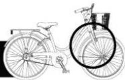 Pazzaz Petal 18 inch Wheel Size Kids Heritage Bike - 3.- FITTING THE FRONT MUDGUARD - 1