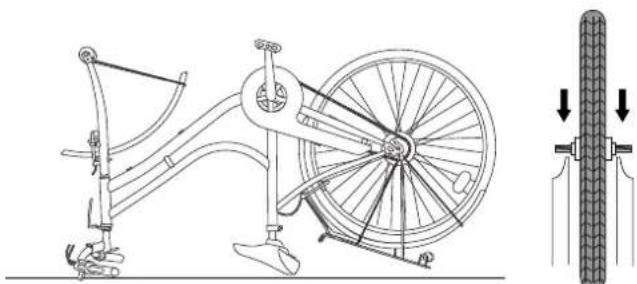 Pazzaz Petal 18 inch Wheel Size Kids Heritage Bike - 4.- FITTING THE FRONT WHEEL - 5