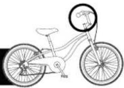 Pazzaz Petal 20 inch Wheel Size Kids Heritage Bike - 1.- FITTING THE HANDLEBAR - 1