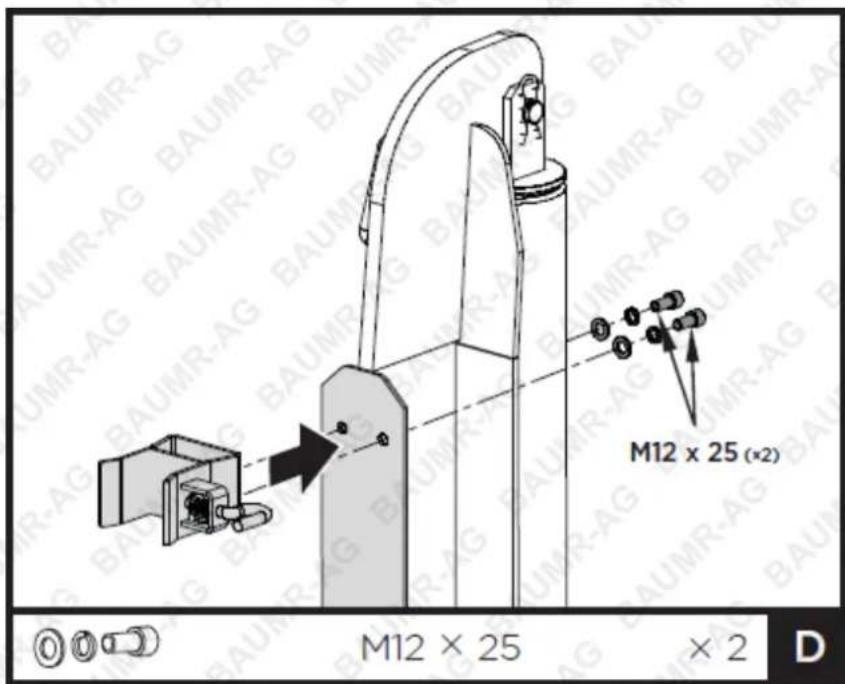 M12 x 25 (×2) M12 x 25 × 2 D