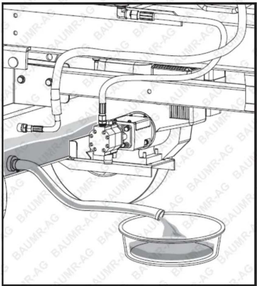 Baumr-AG Hercules HPS700 - Oil Draining - 2