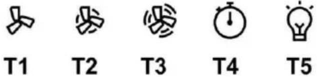 T1 T2 T3 T4 T5