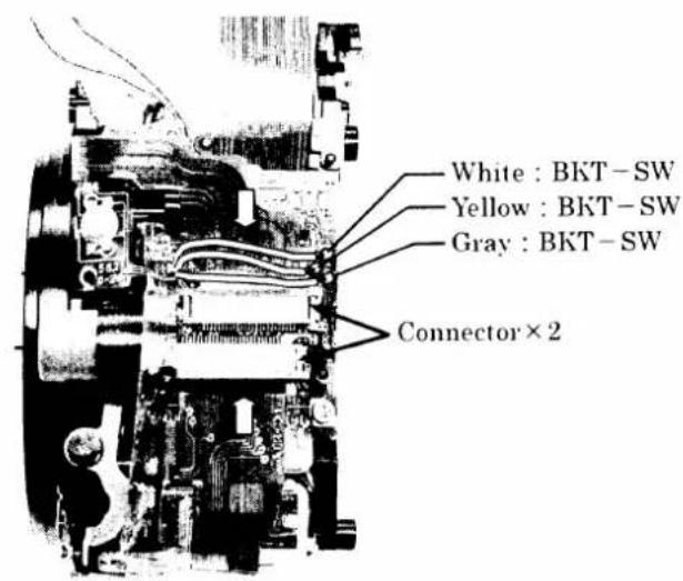 White : BKT-SW Yellow : BKT-SW Gray : BKT-SW Connector×2