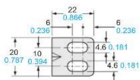 PANASONIC NA1PK5PN - Assembly dimensions - 2