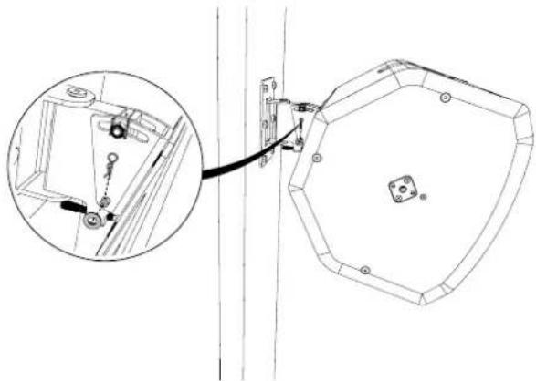 Martin Audio FlexPoint FP15 - Wall Mounting Brackets (WB) Landscape. - 10