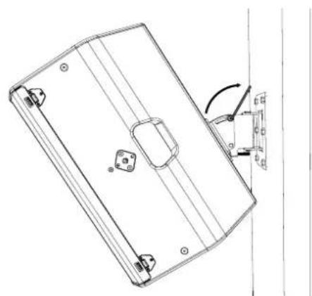 Martin Audio FlexPoint FP15 - Wall Mounting Brackets (WB) Portrait. - 11