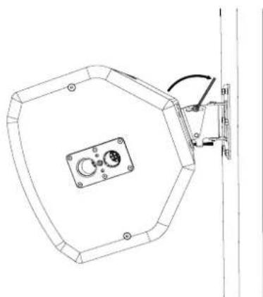 Martin Audio FlexPoint FP15 - Wall Mounting Brackets (WB) Landscape. - 11