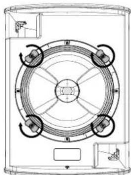 Martin Audio FlexPoint FP15 - Driver Rotation FP8, FP12, FP15. - 5