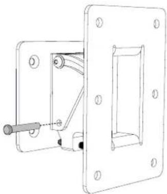 Martin Audio FlexPoint FP4 - Wall Mounting Brackets (WB) Landscape. - 3