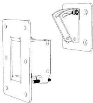 Martin Audio FlexPoint FP4 - Wall Mounting Brackets (WB) Landscape. - 4