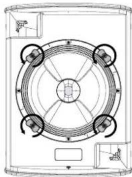 Martin Audio FlexPoint FP4 - Driver Rotation FP8, FP12, FP15. - 2