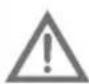 Simple line drawing of a bent tube emitting smoke, with an upward arrow indicating vertical motion (no text or symbols)