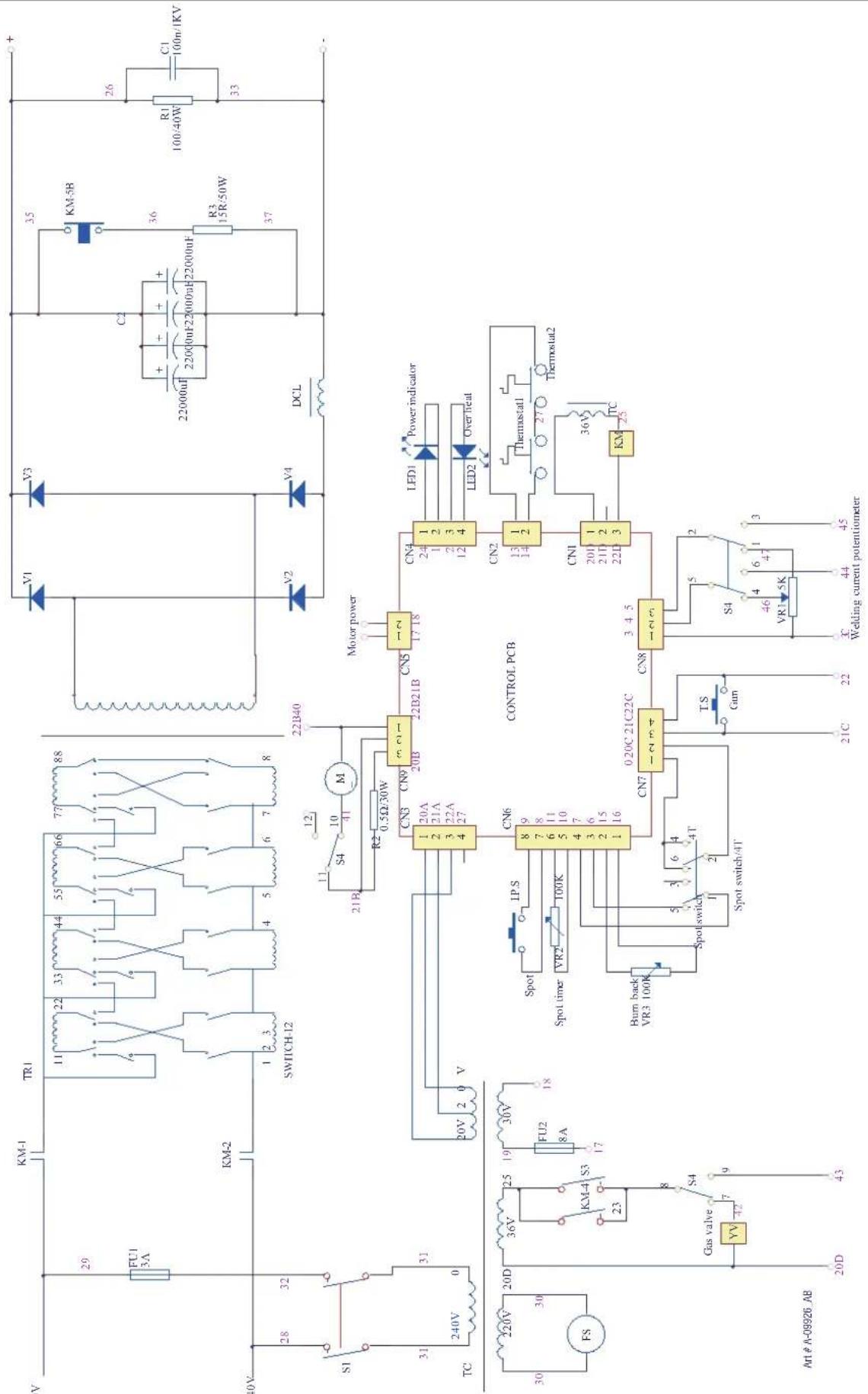 KM-1 TR1 29 FU1 3A 28 S1 31 TC 240V 0 20V 20D 30 220V 35 KM-5B 36 C2 + + + + + 22000uF 22000uF 22000uF 22000uF R1 100/40W C1 100m/1KV R3 15R-50W 33 35 36 37 V1 V3 V4 V2 V1 V4 V2 V3 V1 V3 V4 V2 V1 V3 V4 V2 V3 V4 V3 V4 V2 V3 V4 V2 V3 V4 V2 V3 V4 V2 V3 V4 V2 V3 V4 V2 V3 V4 V2 V3 V4 V2 V3 V4 V2 V3 V4 V2 V3 V4 V2 V3 V4 V2