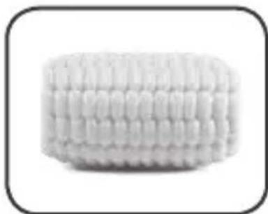 Close-up of a corn cob with visible grain structure (no text or symbols)