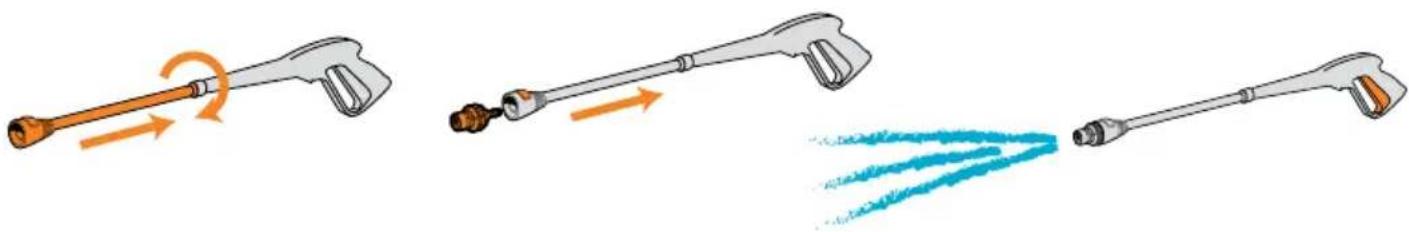 VAX PowerWash P86-P3-T - Using your accessories - 1