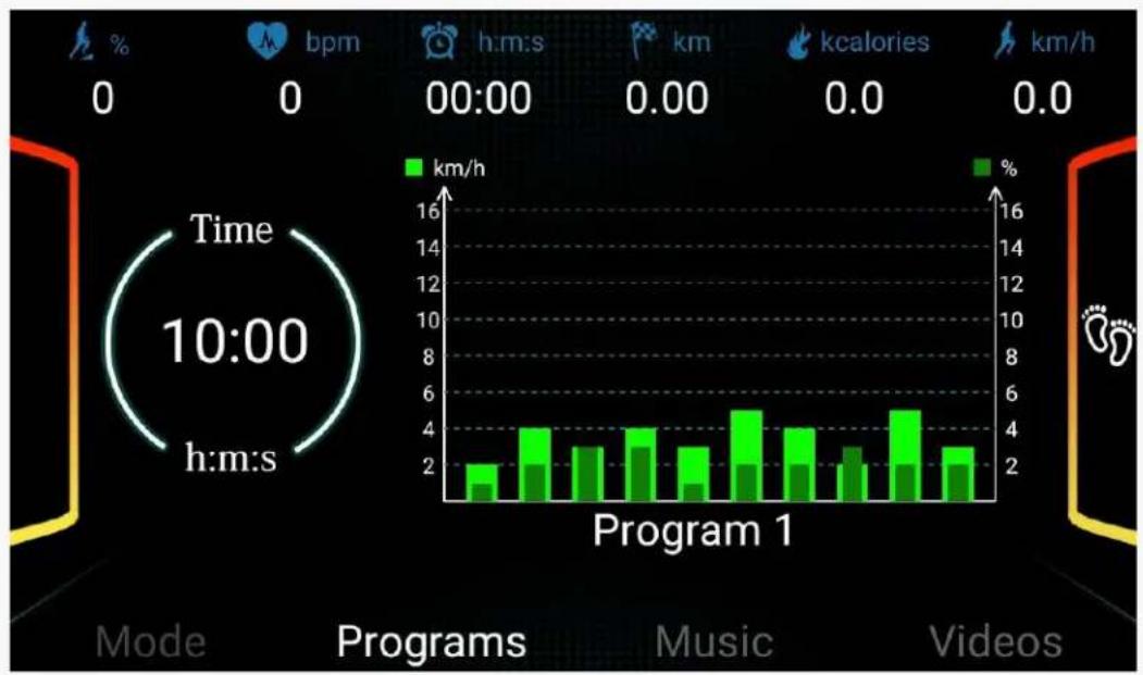 LifeSpan Boost-R - BUILT-IN PROGRAMS - 1