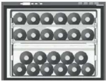 HOTPOINT HA WC5120 - Stock de bouteilles de Champagne - 1