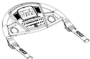 York Fitness T700 Plus - Main parts - 2