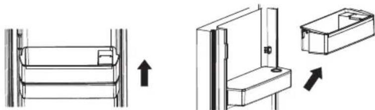 Becken BC3901N - Desmontagem da gaveta inferior - 2