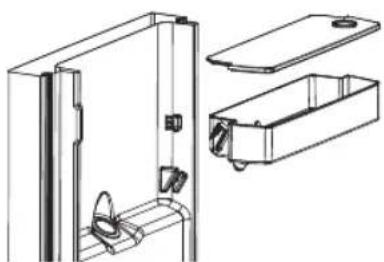 Becken BC3901N - Desmontagem da gaveta inferior - 3