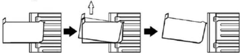 Becken BC3901N - Desmontagem da gaveta inferior - 1