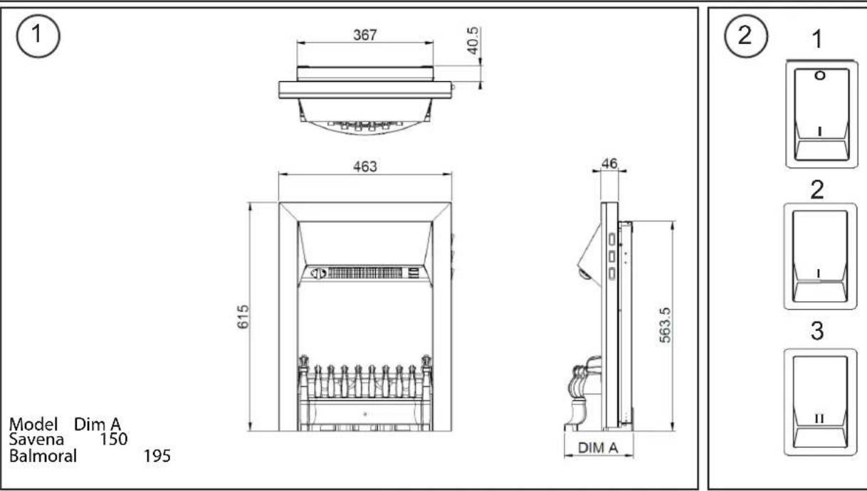 DIMPLEX Balmoral - 2