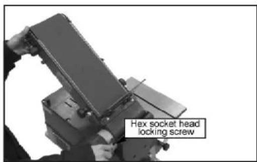 Hex socket head locking screw