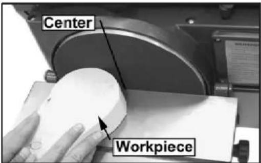 Center Workpiece