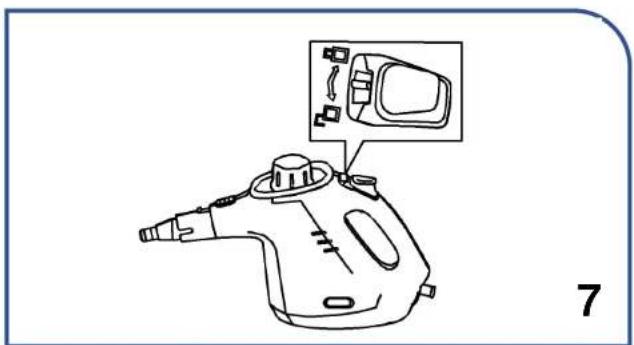 BUSH BS566A - Steam cleaner - 8