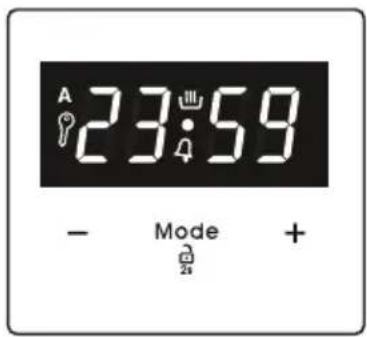 A 23:59 - Mode +