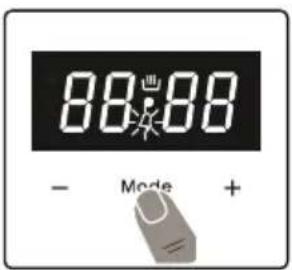 ASPES AHM9500DCB - Ajuste del tiempo de la señal acústica - 1