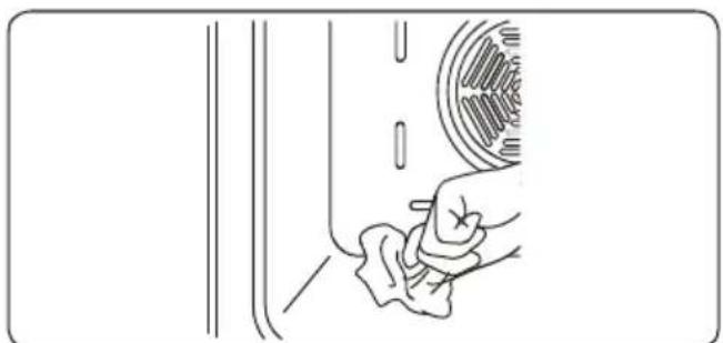 ASPES AHM9500DCB - Limpar o Interior do Forno - 1